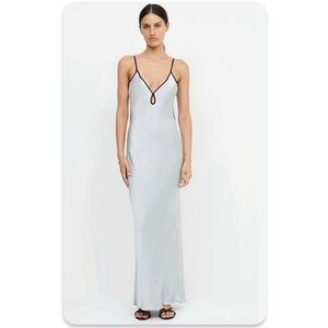 Bec & Bridge Cedar City Silver Maxi Dress